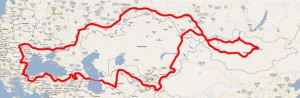 Drumul spre Mongolia