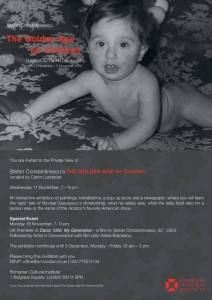 The Golden Age for Children de Stefan Constantinescu