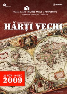 Expozitie inedita de harti vechi la Tirgu-Mures