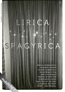 L I R I C A  S P A G Y R I C A poeme audiovideo