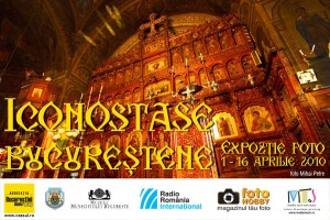 Iconostase din biserici ortodoxe bucurestene, expozitie foto