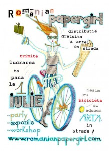 Proiect de distributie gratuita a artei in strada