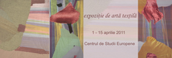 Mădălina Berzentu, artă textilă @ Iași