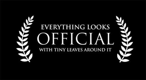 Everything looks official