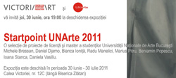 Startpoint UNArte 2011 @ VICTORIA ART – Center For Contemporary Cultural Production