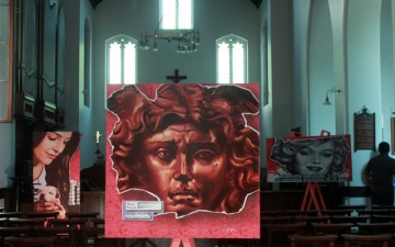 Aurel Tar, artă contemporană în Biserica anglicană din București Aurel Tar, artă contemporană în Biserica anglicană din București