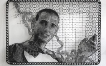 Lace Portrait by Pierre Fouché Lace Portrait by Pierre Fouché