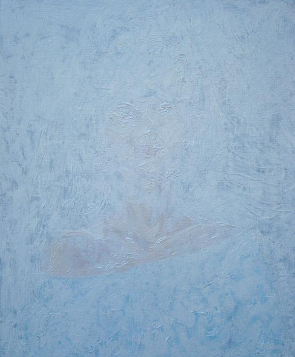 Sorin-Scurtulescu,-White-Portrait,-70-63cm,-oil-on-canvas,-2009