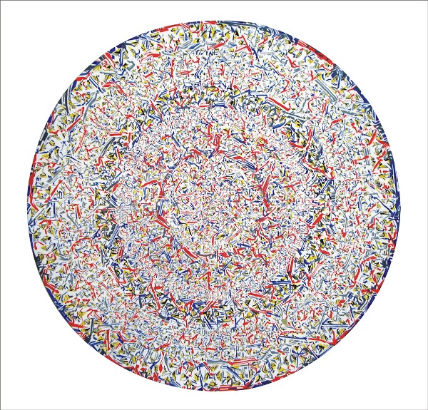 Centrum ,2011, 150 cm ,acril-panza