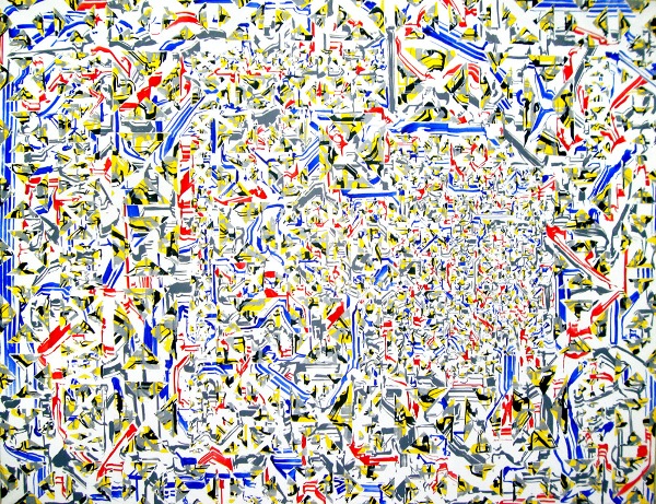 Forever nr2, acrylic on canvas,2010,150x110