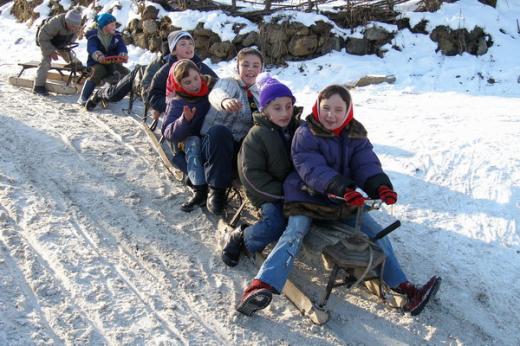 Iarna în Maramureș