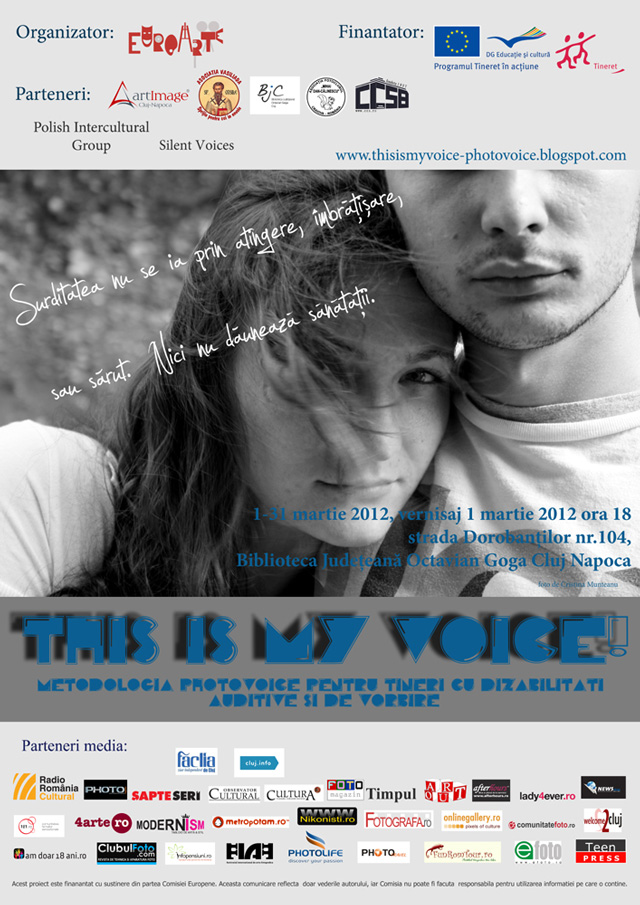 Expoziție de fotografie “This is my voice!” la Cluj