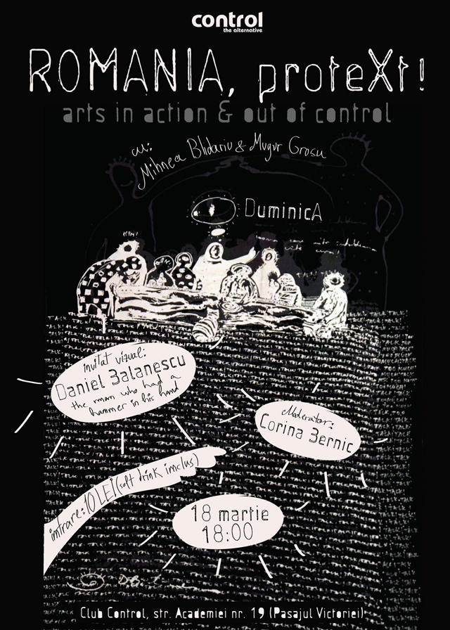 “România, proteXt!” arts in action & out of control