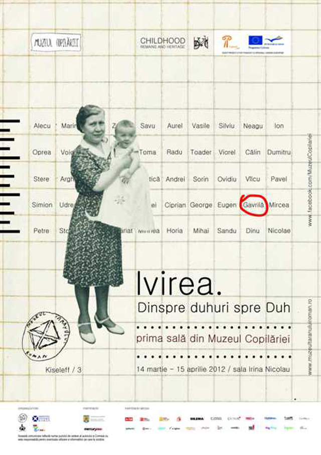 „Ivirea. Dinspre duhuri spre Duh”, expoziție la MȚR