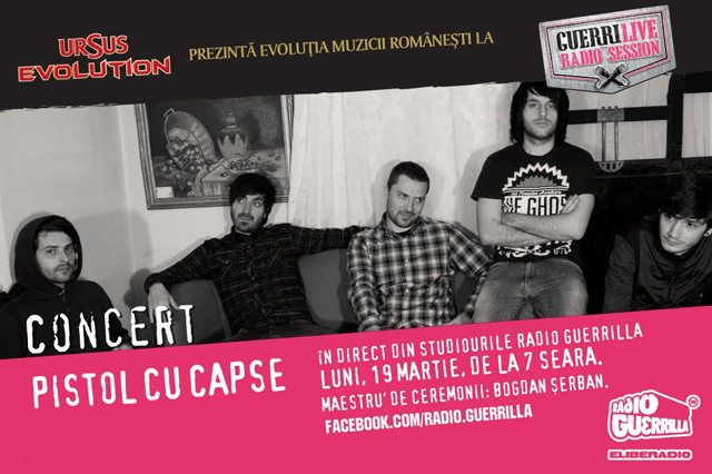 Pistol cu capse@GuerriLIVE