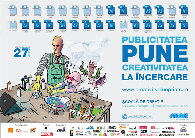 Înscrie-te la Creativity Blueprints 4 organizat de Advice în aprilie 2012 la București