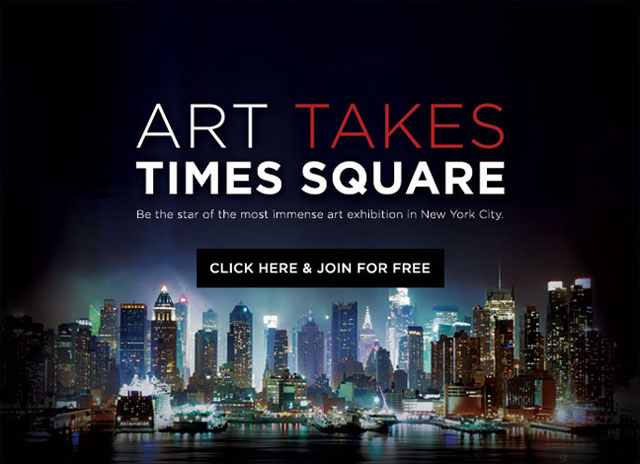 Art Takes Times Square: Showcase your art on the billboards of Times Square