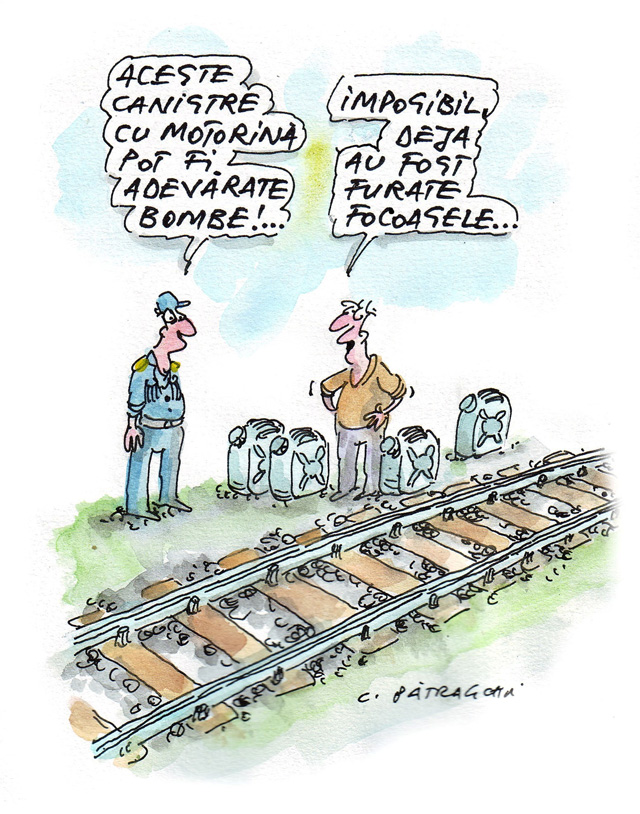 Au fost furate focoasele