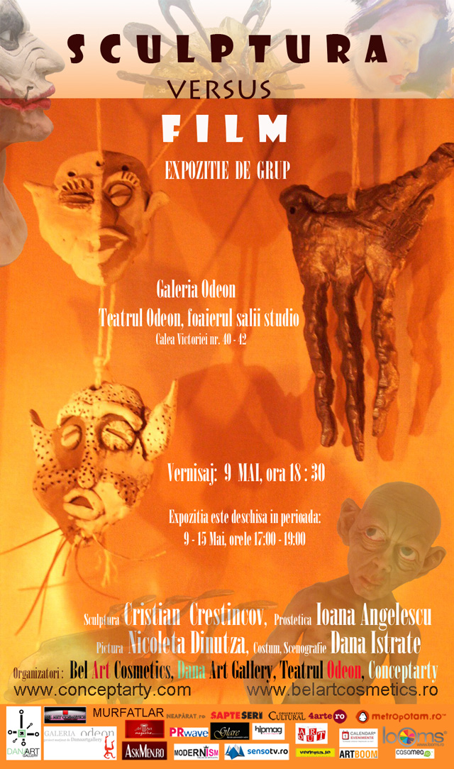 Expoziția Sculptura vs Film la Galeria Odeon