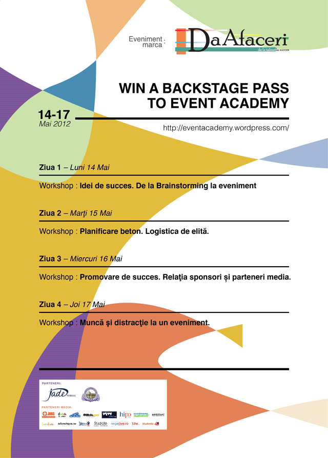 DaAfaceri organizeaza cea de-a cincea editie Event Academy