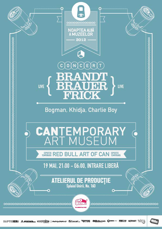 Atelierul de Producție prezintă CANtemporary Art Museum @ Noaptea Albă a Muzeelor