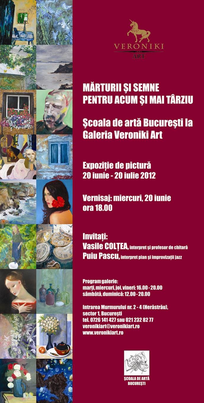 MĂRTURII ŞI SEMNE – GALERIA VERONIKI ART