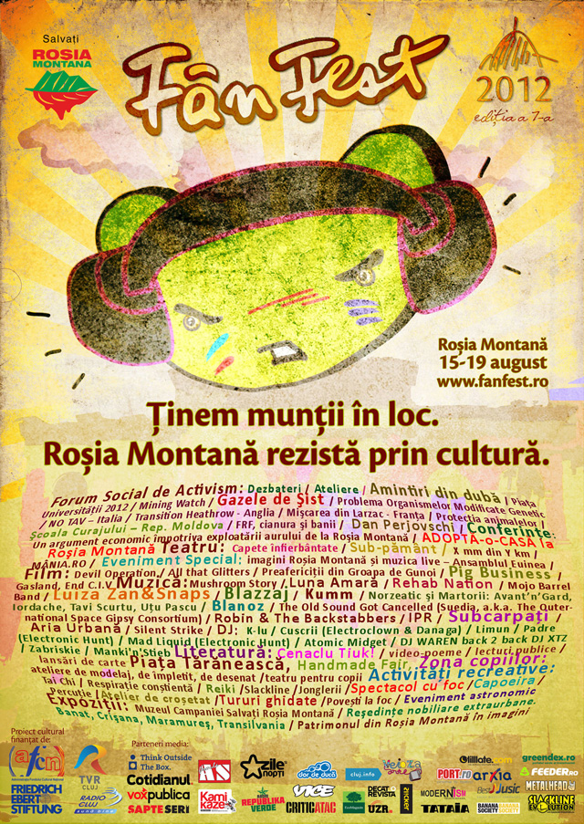 FânFest ediţia a 7-a, 15-19 august 2012