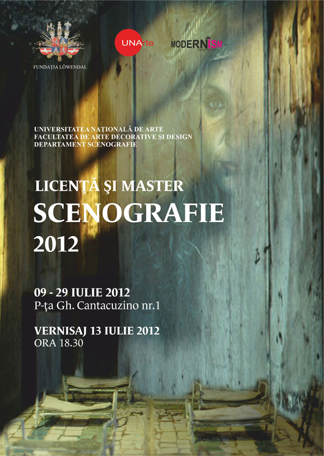 Expoziţie: Licenţă şi master – Scenografie 2012 @ Fundaţia Löwendal