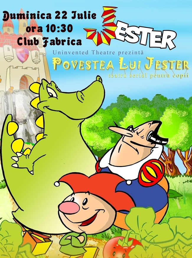 Stagiunea de vară club Fabrica – „Povestea lui Jester” – Uninvented Theatre