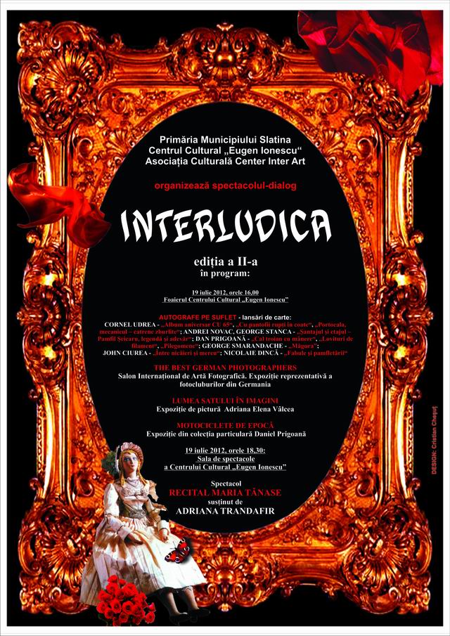 INTERLUDICA ediţia a doua @ Centrul Cultural „Eugen Ionescu“