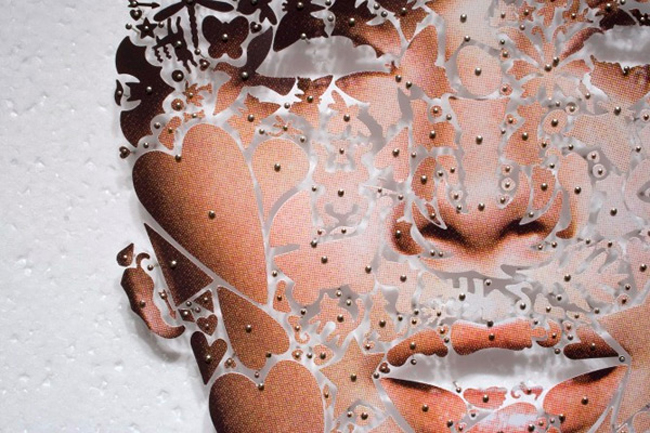 Pinned Skin Collages by David Adey