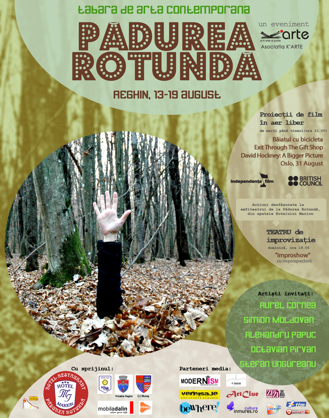 Tabăra de artă contemporană „Pădurea Rotundă” Reghin 2012