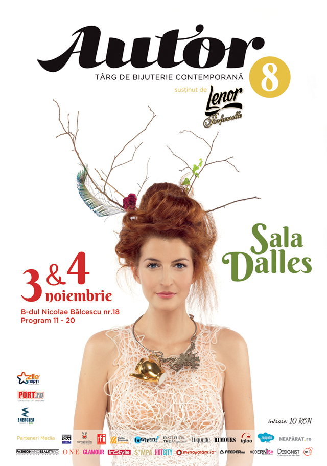 Peste 60 de tineri designeri români te așteaptă în weekend la Târgul de Bijuterie Contemporană AUTOR