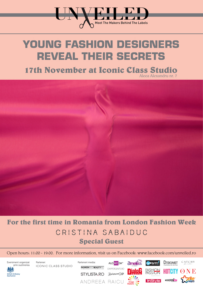 UNVEILED 7, alături de Cristina Sabaiduc la debutul său în România