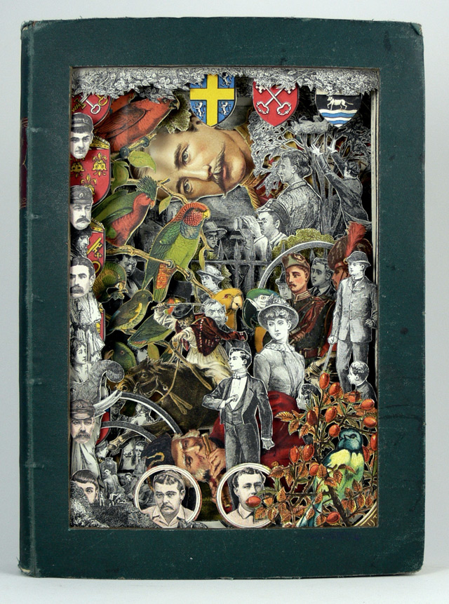 New Sculptural Collages Made from Antiquarian Books by Alexander Korzer-Robinson