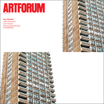 October 2012 in Artforum