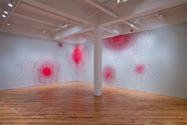 Hundreds of Pink Fingers and Toes Explode on Gallery Walls