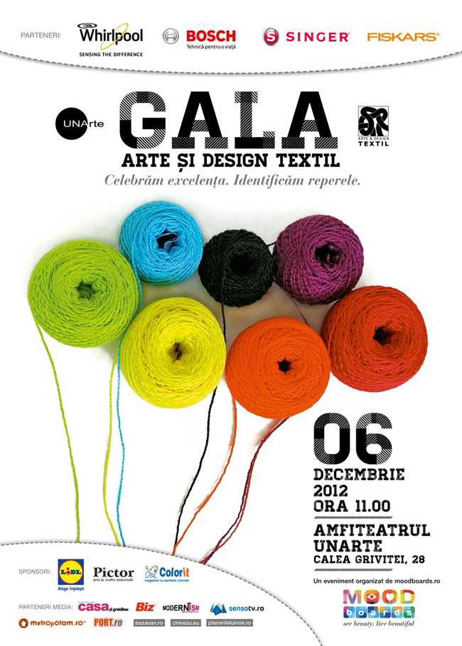 Premiații Galei Arte și Design Textil 2012
