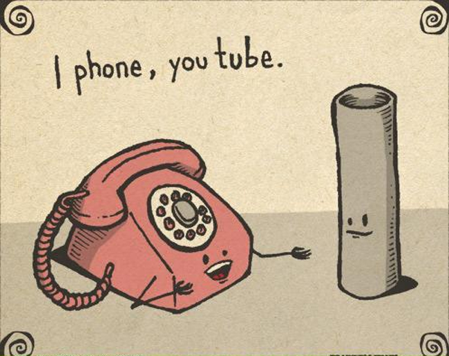 I Phone, You Tube