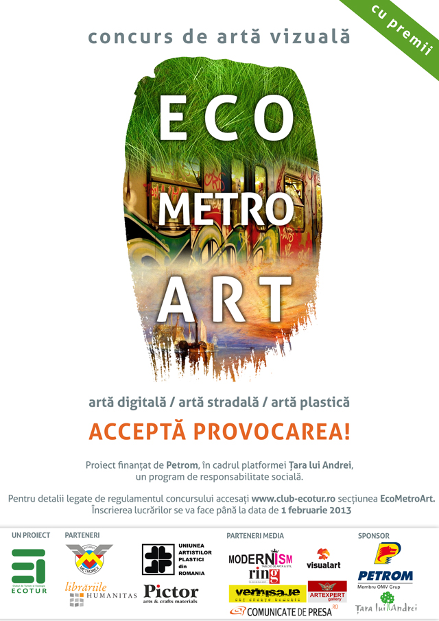 Concursul de artă vizuală EcoMetroArt