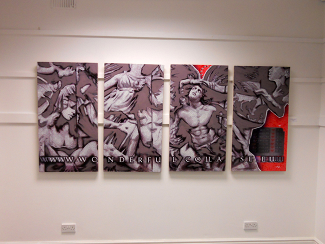 End of Empires, featuring original paintings by Romanian contemporary artists @ Corke Art Gallery, Liverpool (7)