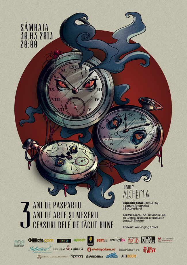 Asociaţia Paspartu şi Revista Arte & Meserii sărbătoresc 3 ani de artă și cultură