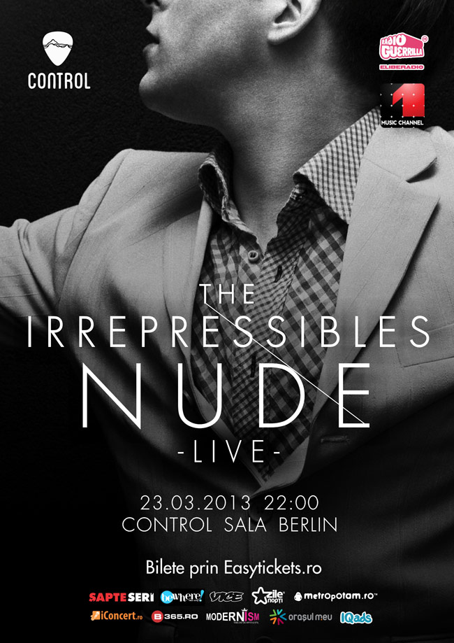 The Irrepressibles – Nude, spectacol în premieră la București!