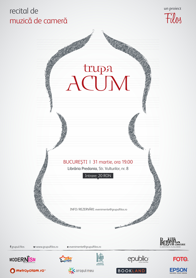 Trupa Acum @ Librăria Predania București