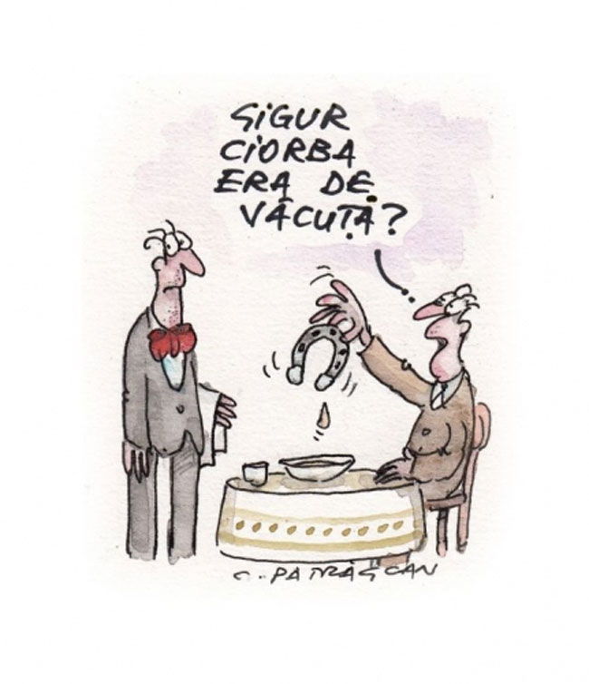 Sigur ciorba era de văcuță?