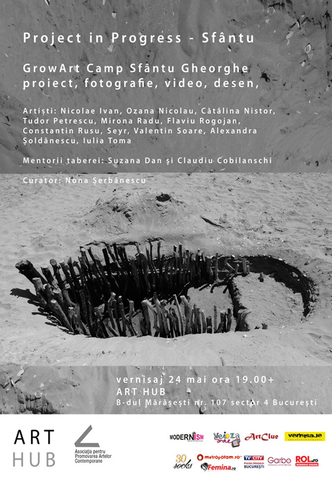 Project in Progress – Sfântu @ Art Hub, București