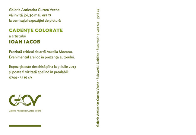 IOAN IACOB  Galeria Anticariat Curtea Veche (2)