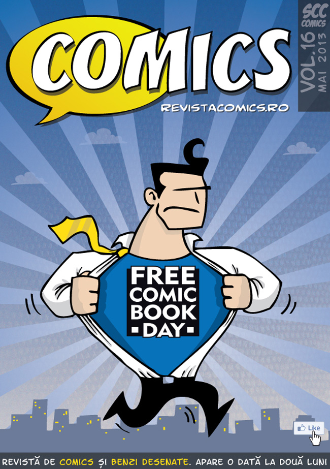 RevistaCOMICS nr. 16 (FreeComicBookDay – mai 2013)
