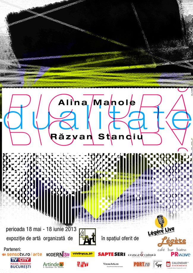 Alina Manole și Răzvan Stanciu, „Dualitate” @ Légère, București