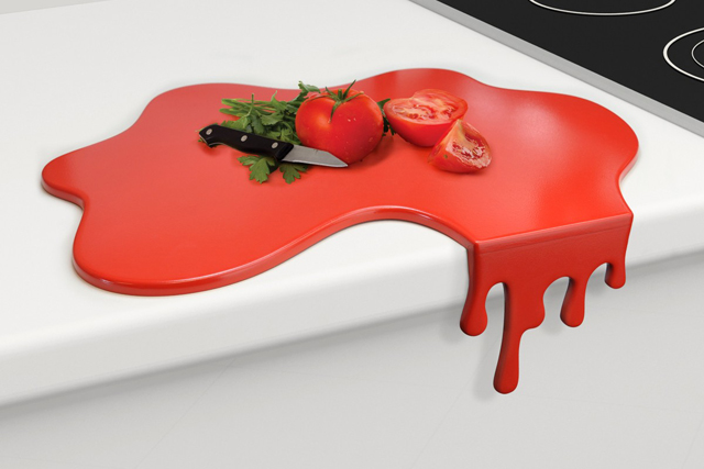 Dripping Blood Cutting Board